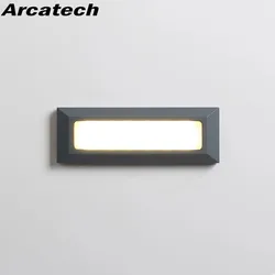 Waterproof LED Stair Light, Step Lights, Corner Light, Surface Mount Footlight, Indoor and Outdoor, Staircase Lamp