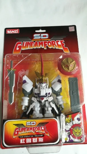 Bandai SD Gundam FORCE Gundam Captain Toy Shining Gundam Tallgeese Mercurius Scenery Hand-made