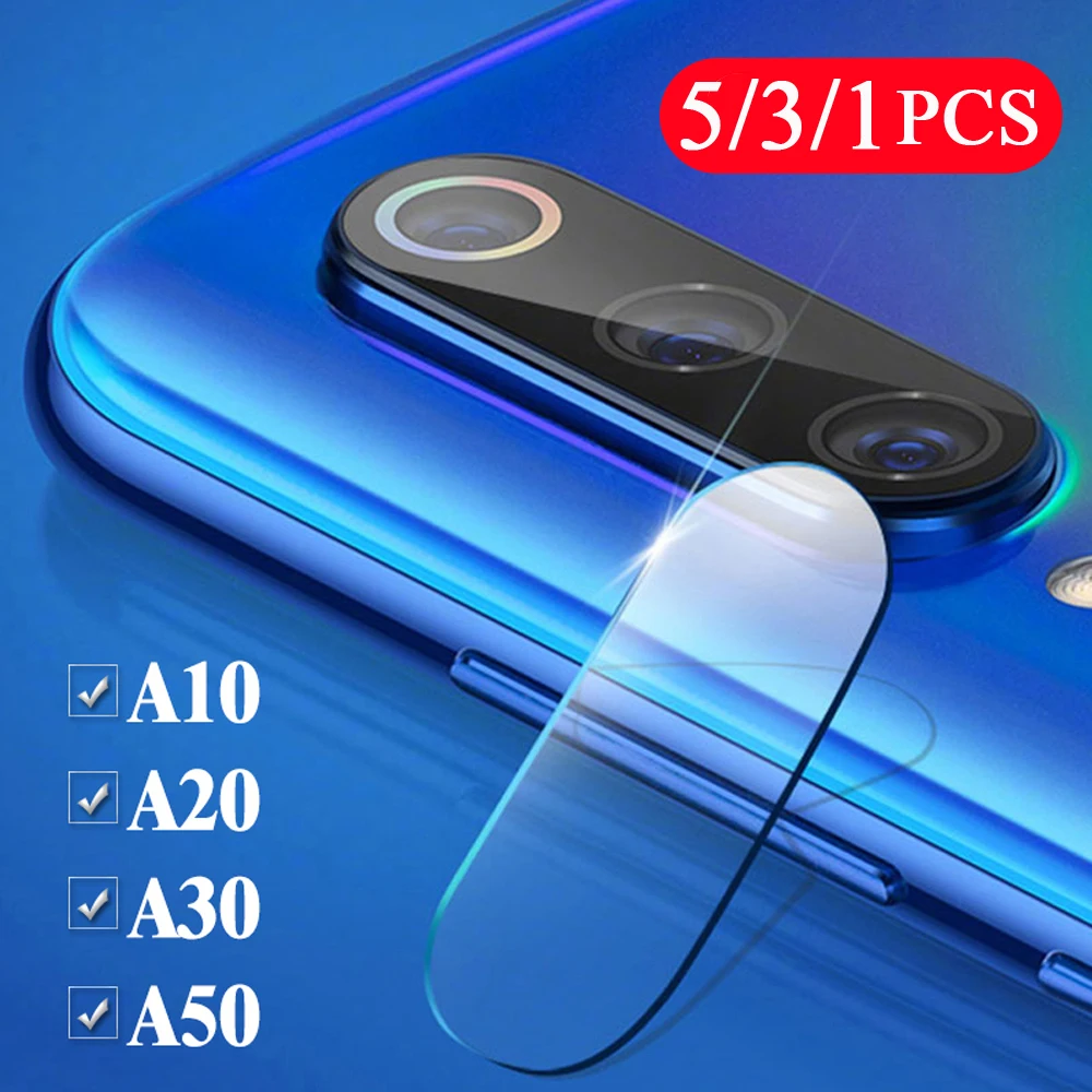 5/3/1Pcs full cover for Samsung Galaxy A90 A80 A70 A60 A50 A40 A30 A20 A10 Camera Lens phone screen protector Tempered Glass