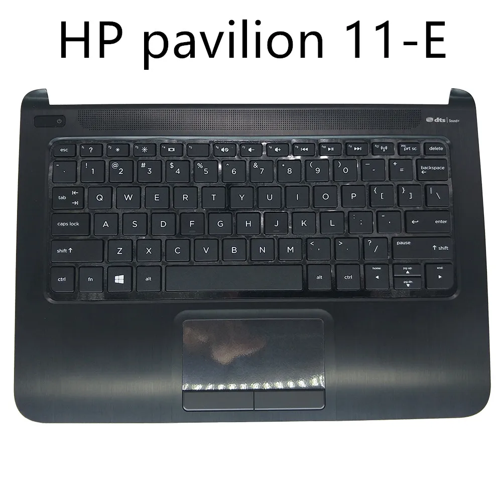 

US keyboard for HP pavilion 11-E 11-E000 11-E030SA 11-E015dx US English black with Palmrest top case touch 7H13B0 745399-001