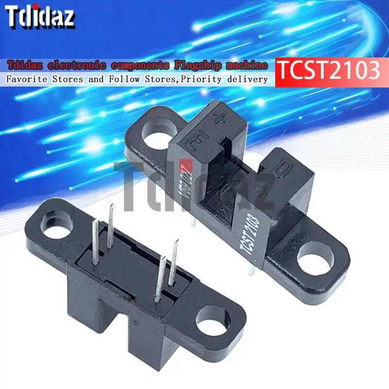 10Pcs TCST2103 Optical Endstop Switch Light Limit Switch Light Control Sensor Switch Optoelectronic Switch for Reprap 3D printer