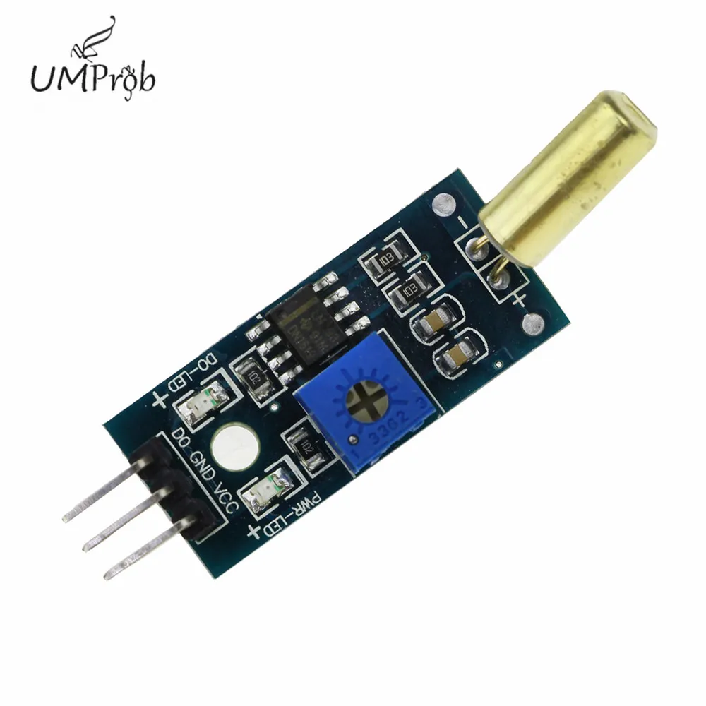 Smart Robot Tilt  Vibration Sensor Module Vibration Switch Alarm Module For Arduino Diy Kit