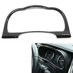 For Toyota Highlander 2015-2019 Car Styling Carbon Fiber Interior Dashboard Instrument Panel Screen Frame Cover Trim Decoration