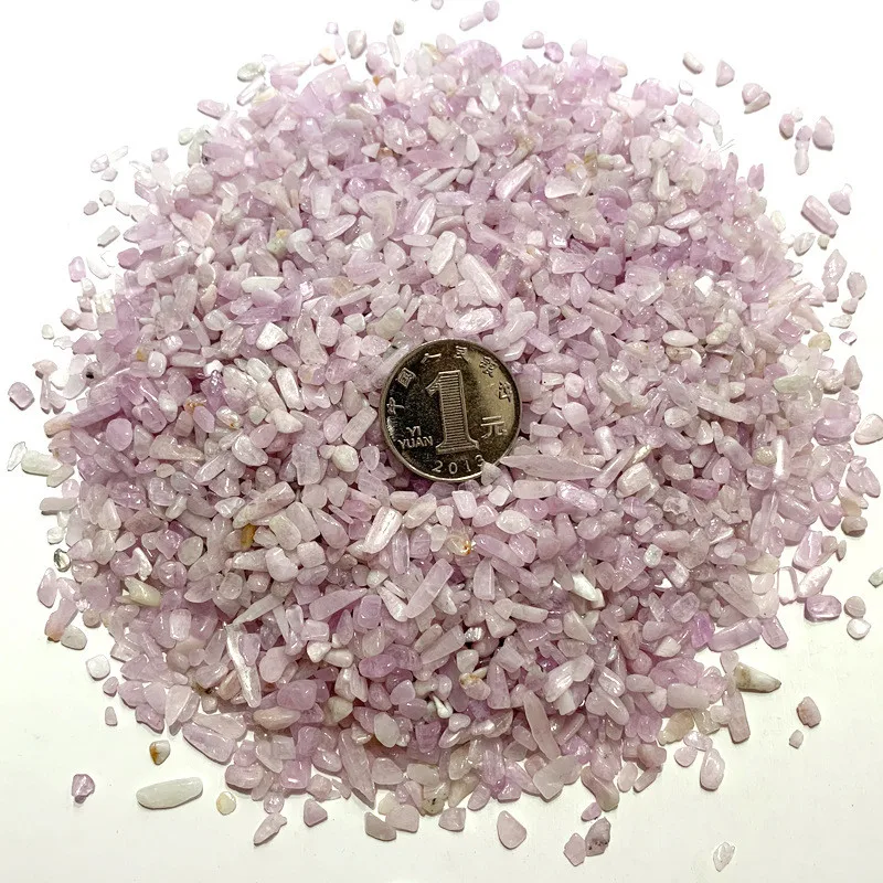 100G Natuurlijke Roze Beryl Grind Morganite Rock Crystal Quartz Minerale Specimen Aquarium Tuin Decoratie Fengshui Energie Steen