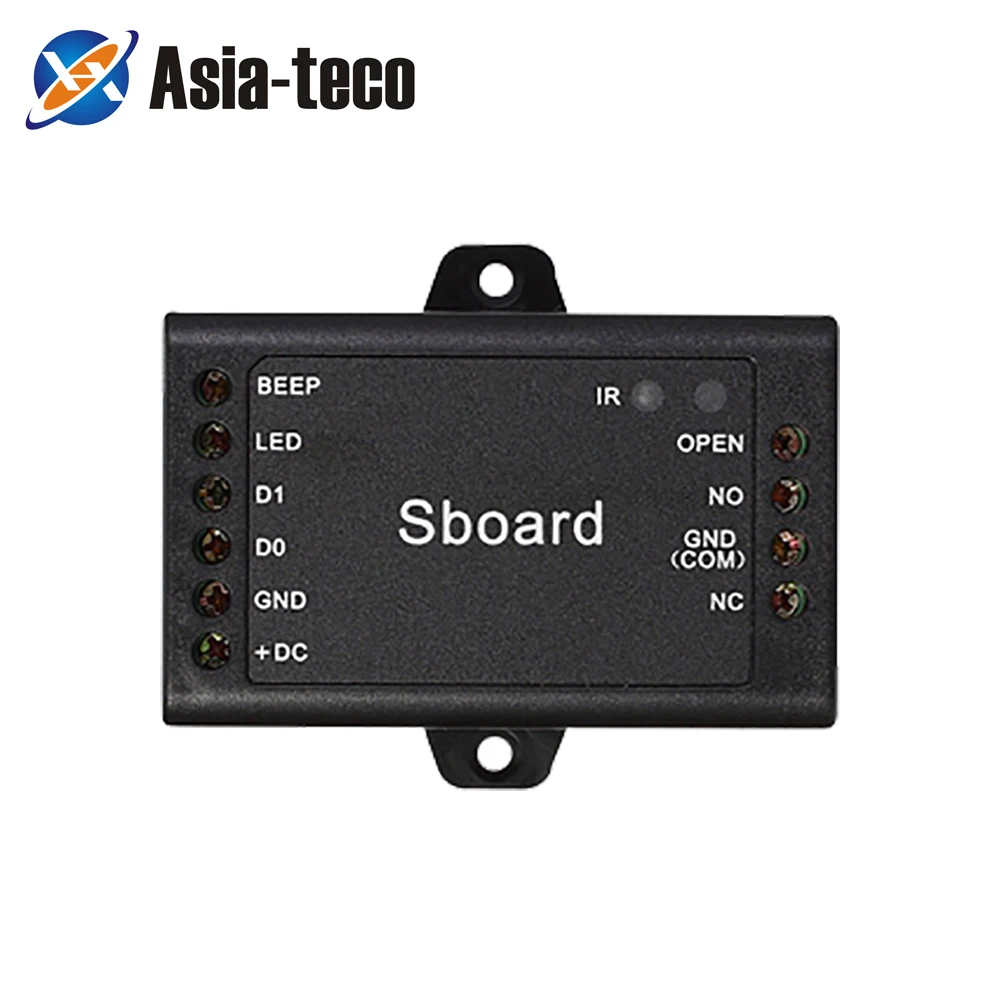 Sboard Mini Single Door Access Control Board Wiegand 26~37 Bits Input 1000 Users User Data Can be Transferred