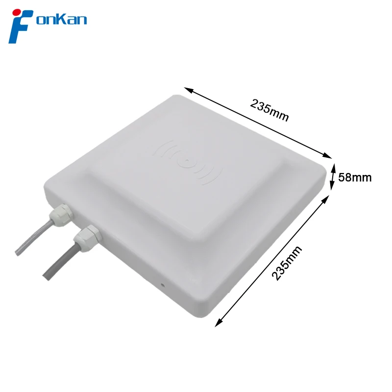 FONKAN UHF 860-960MHZ Rfid Integrated Reader Read Industrial Passive Temperature  Sensor Tag 2M Remote Measurement