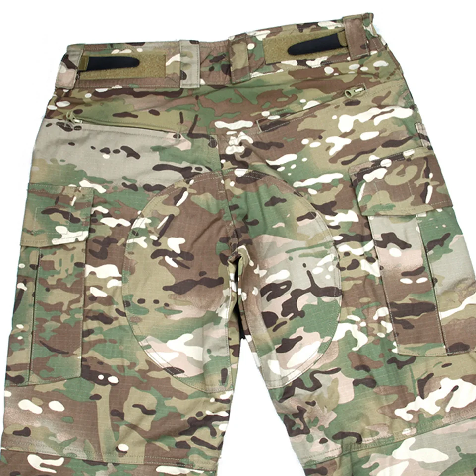 Imagem -04 - Tmc-airsoft Combate Calças Táticas para Homens Calças Camping Joelheiras Calças Multicam Limícolas de Pesca Tmc