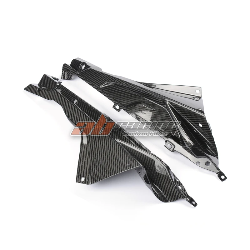 Motorcycle Accessories Front Dash Infill Side Panel Fairing Cowling For BMW S1000RR HP4 2009 - 2014 Full Carbon Fiber 100% - view 6
