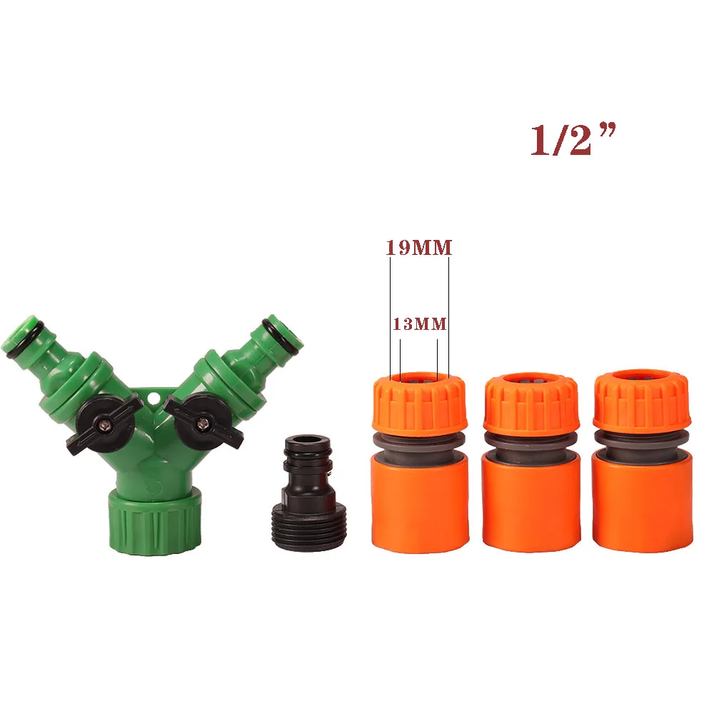 Garden Hose Tap 3 Way 1/2 3/4 1\