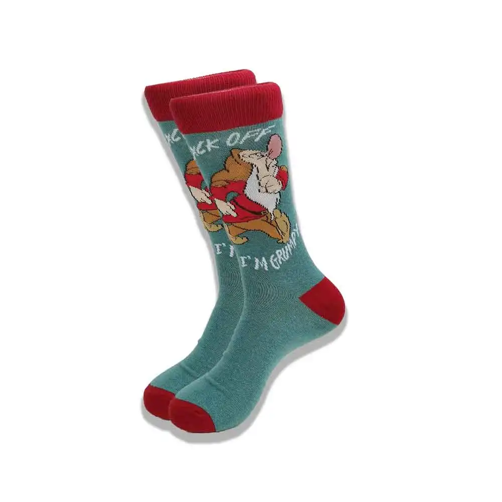 Calcetines de algodón transpirables para hombre y mujer, medias divertidas de dibujos animados, estilo Hip Hop, regalo, novedad