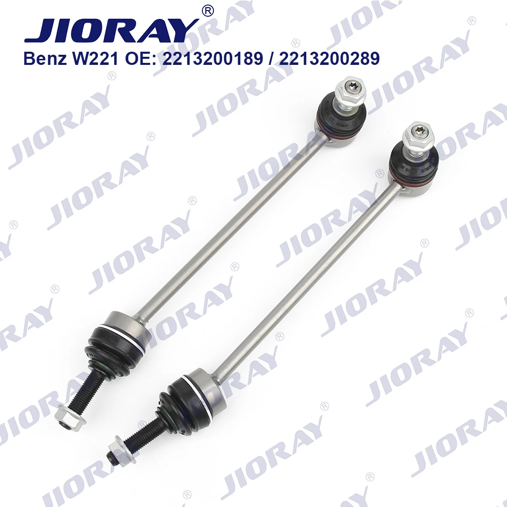 JIORAY Pair Front Axle Sway Bar End Stabilizer Link Ball Joint For Mercedes Benz S Class W221 C216 S250 CDI S350 S400 S500 S600