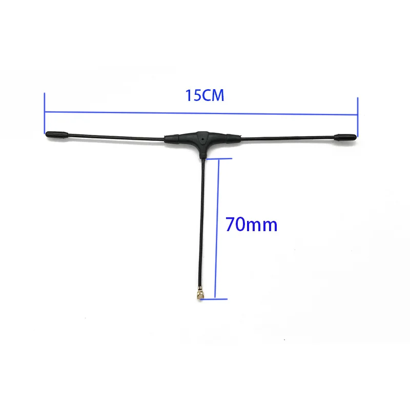 915MHZ T-Loại IPEX Conector Anten Thu Para TBS Fuego Cruzado-caballero Thụ Thể RC FPV Máy Bay Không Người Lái Đa Cánh Quạt một Phần