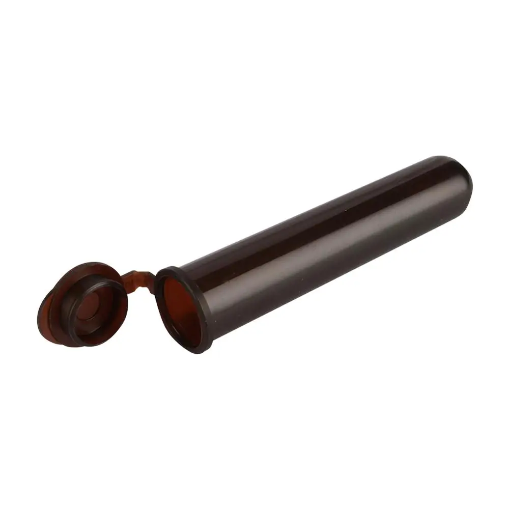 10 Pcs 10ml Plastic Brown Centrifuge Tube with Scale Snap Cap Round Bottom Test Tube Laboratory Sample Vial Container