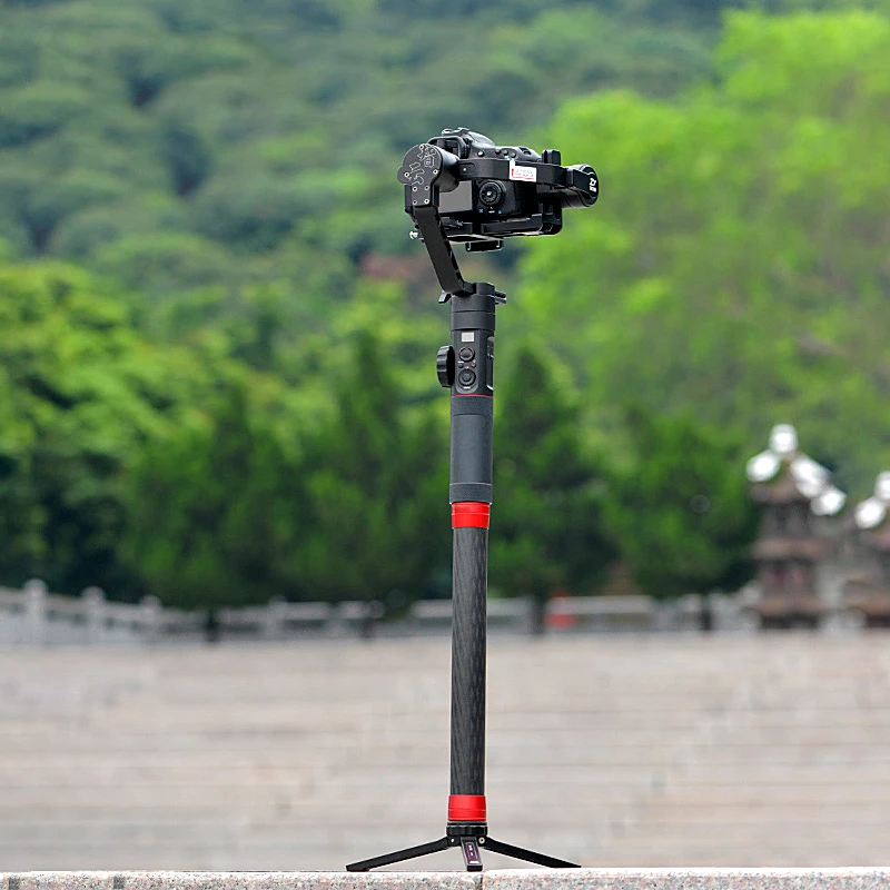 Carbon Fiber Extension Monopod Pole for DJI Ronin S SC Extendable Rod Handheld Stick Gimbal Handle Grip Moza Air 2 Zhiyun Crane