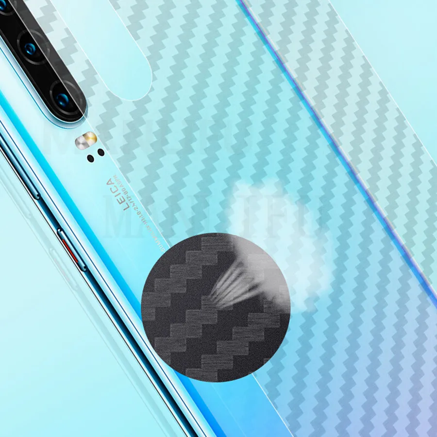 5Pcs Back Carbon Fiber Film For LG Velvet G9 G8 Wing G7 G6 G5 V30 V40 V50 V50S G8X ThinQ Full Cover Screen Protector