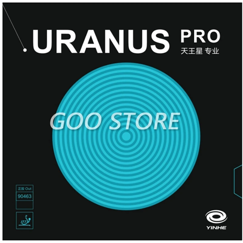 YINHE Uranus Pro Pips Short-Out Wang Zengyi Mit Schwamm 2,15mm Professionelle Tischtennis Gummi Galaxy Ping Pong schwamm