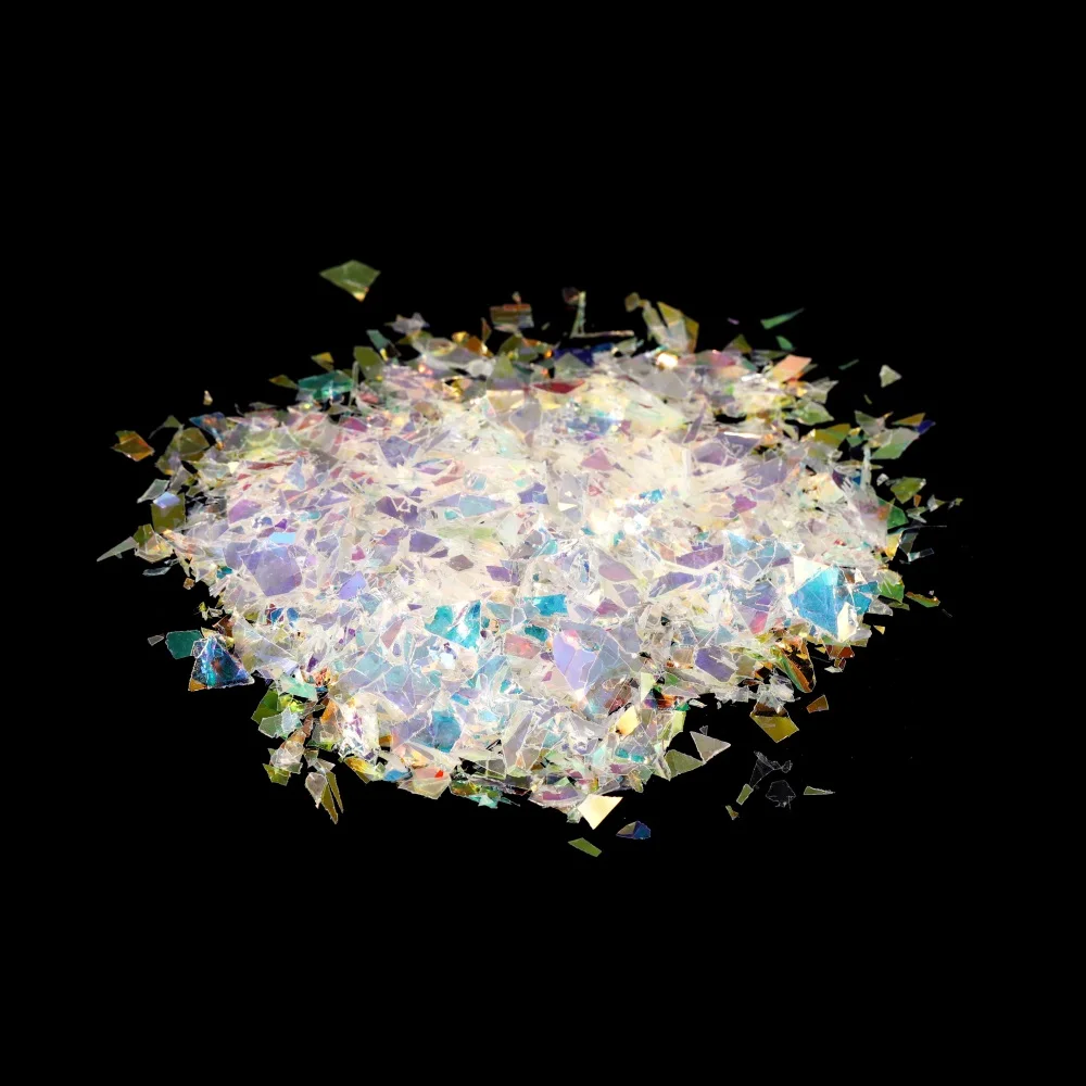 20 gr/beutel Unregelmäßige Candy Farbe Papierreste Epoxidharz Füllungen Pailletten Silikon Pailletten Für Epoxidharz Form Füllstoff Nagel Kunst