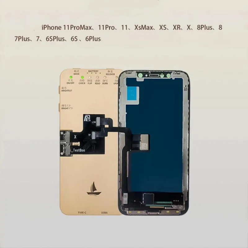 S200 Flex Cable For IPhone 6S Plus 7 8 11 12 Pro Max XS Max XR X LCD Screen Tester 3D Touch Light Sensor True Tone Testing Box