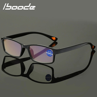 iboode Ultralight Anti Blue Light Reading Glasses Women Men TR90 Presbyopic Goggles Hyperopia Eyewear Diopter +1.5 2.0 2.5 3.5