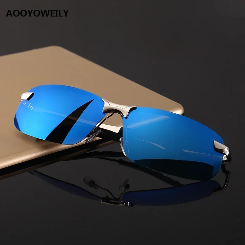 New Luxury Polarized Sunglasses For Men Driving Fishing Hiking Sun Glasses Male Classic Vintage Men's Glasses Black Shades UV400