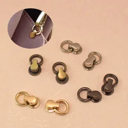 20Pcs Four-color copper pull ring rivet with pull ring garment rivet studscrews for bag hat shoe leather chocker phone case diy