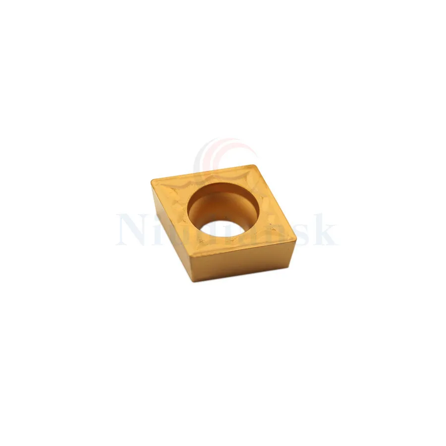 Il carburo di CCMT09T304-HMP NC3030 inserisce gli utensili di tornitura interni CCMT09T308-HMP gli utensili di tornitura del tornio di CNC NC3030, per la lavorazione dell'acciaio
