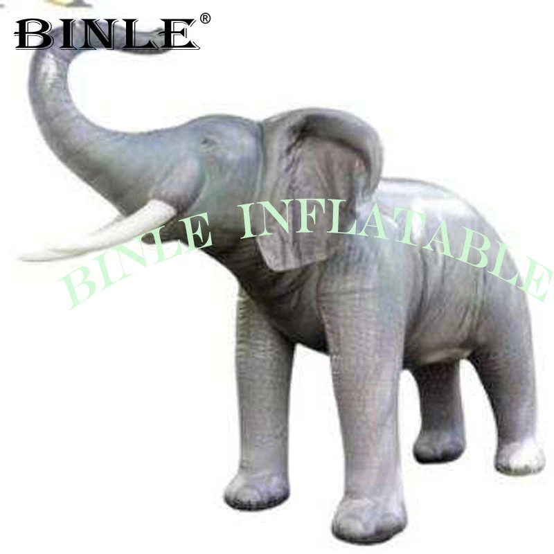 

Promotion Africa style Large Inflatable Elephant Cartoon Balloon For Parade events