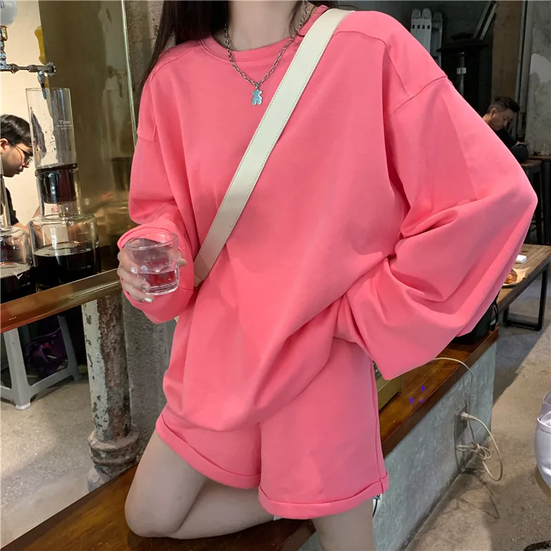 Cheap wholesale 2021 spring summer autumn new fashion casual women 2pieces set suit woman female Big big size OL Ay9548