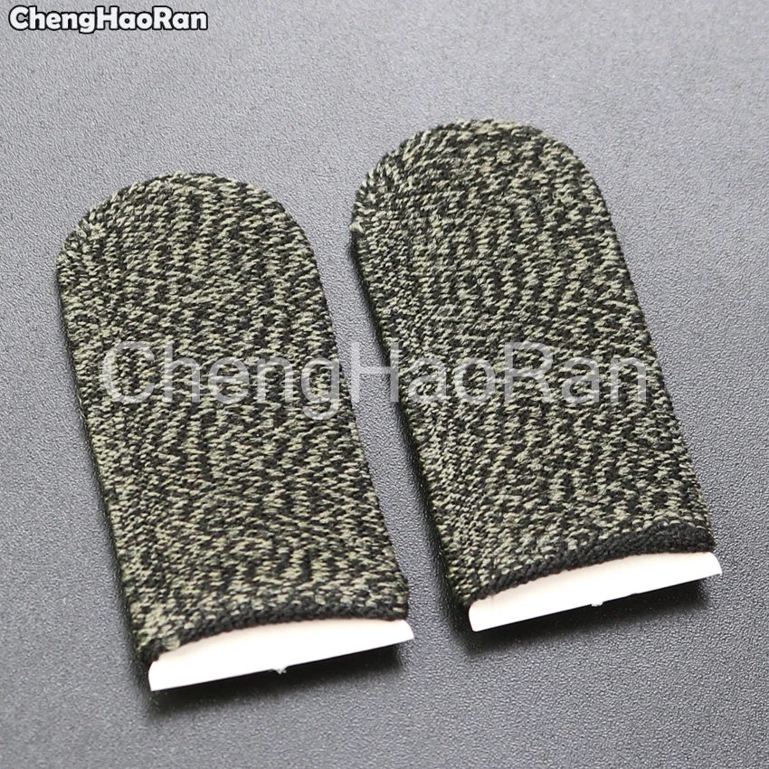 ChengHaoRan นิ้วมือ Breathable จอยควบคุมเกมสำหรับ Pubg เหงื่อป้องกัน-Scratch เกม Touch Screen Thumb ถุงมือ