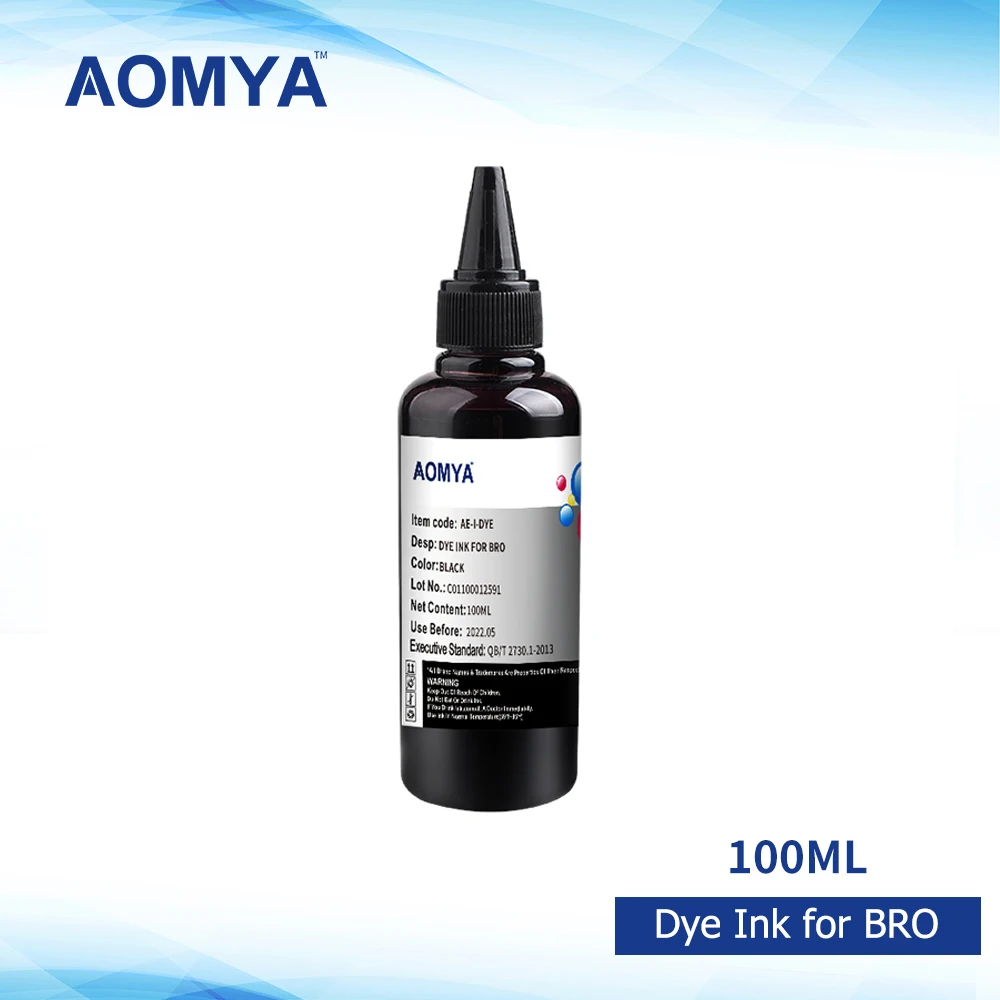 

100ml Black Ink For Brother Inkjet Printer Good Quality Specialized Dye Refill Ink kit Bulk Ink