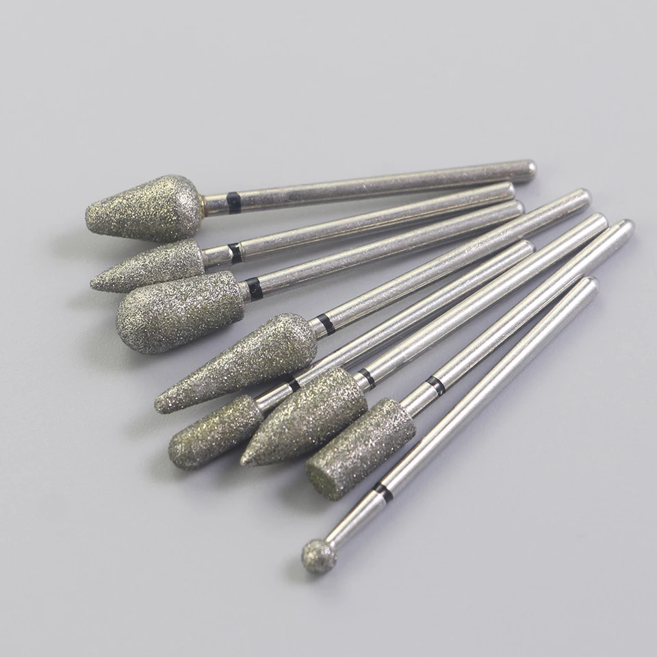 1 Pieza Fresa de Diamante para Uñas Fresa Fresadora para Pedicure Manicure Cutícula Limpieza Eléctrica Fresas Rotativas Accesorios 2