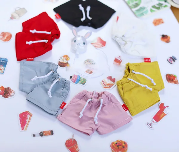 1/6 1/4 Scale BJD Clothes Casual Fashion Shorts With Pocket For BJD/SD YOSD MSD Doll Accessories Random Color C0963