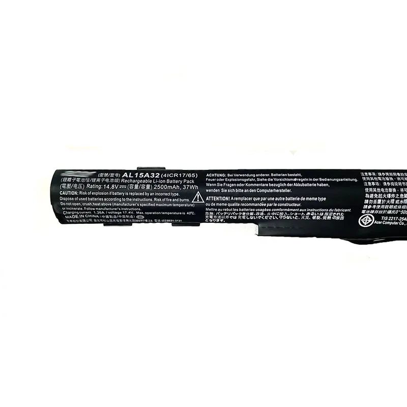 7XINbox AL15A32 14.8V 2500mAh 37Wh Laptop Battery For Acer Aspire E5-473G E5-573G E5-573 E5-553G E5-722 E5-532T E5-522G