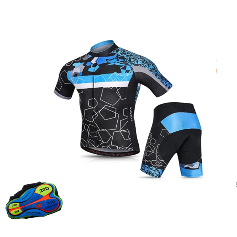 New Cycling Set Summer MTB Bike Clothing Pro Bicycle Jersey Sportswear Maillot Ropa Ciclismo Cycling Jersey Set