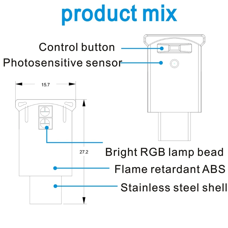 2024 New Type-C Mini LED RGB Ambient Lamp Atmosphere Smart Night Lamp for Home Decoration