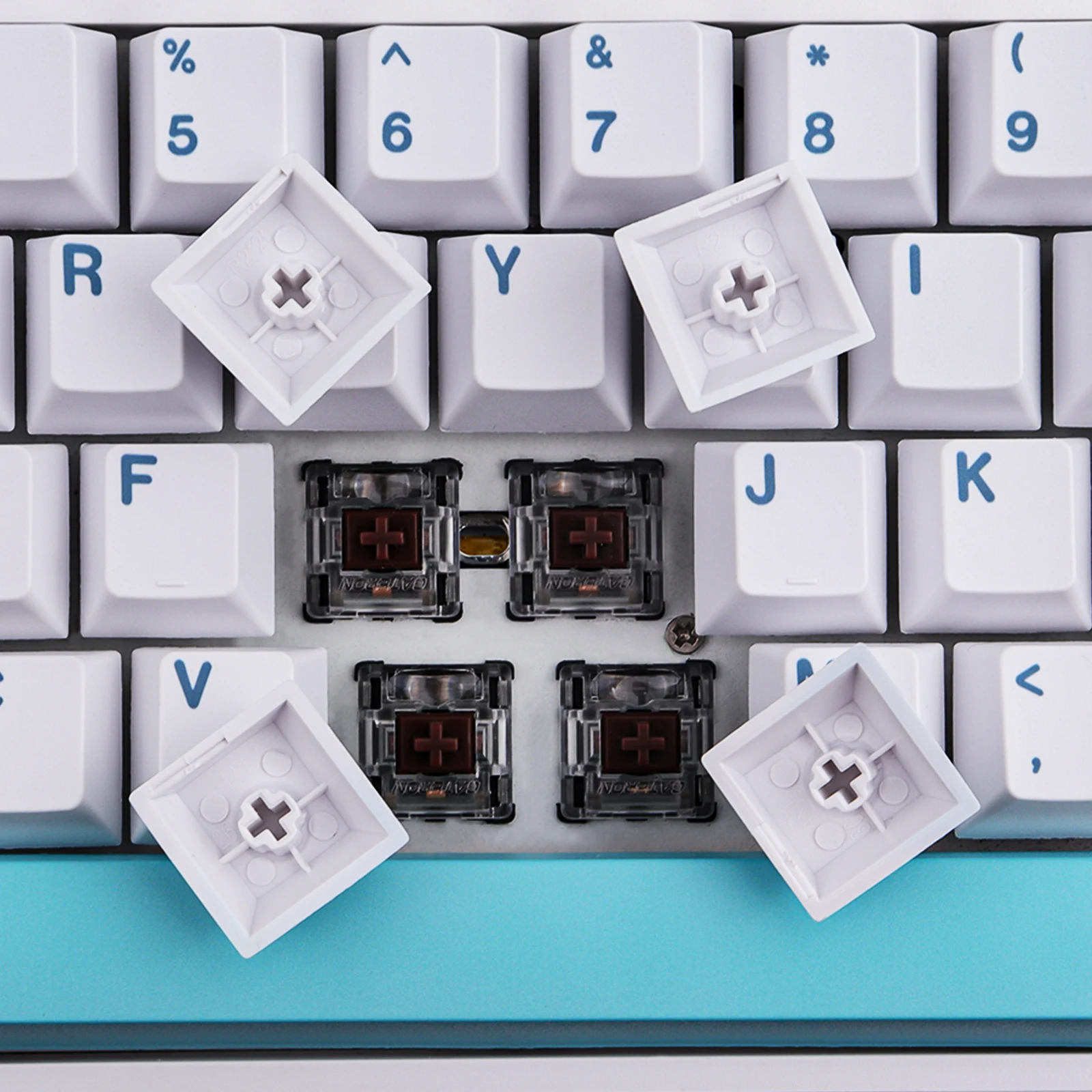 Teclas PBT para teclado mecánico GMK SHOKO, teclas con diseño de cereza, subcama, personalizadas, 129 teclas