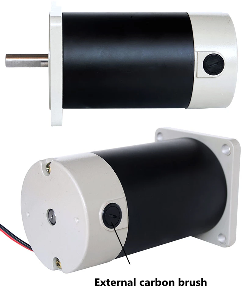 82MM STRONG DC 220V 650W 4000RPM/750W 7000RPM Double Bearing Permanent Magnet Motor Torque DIY Lathes