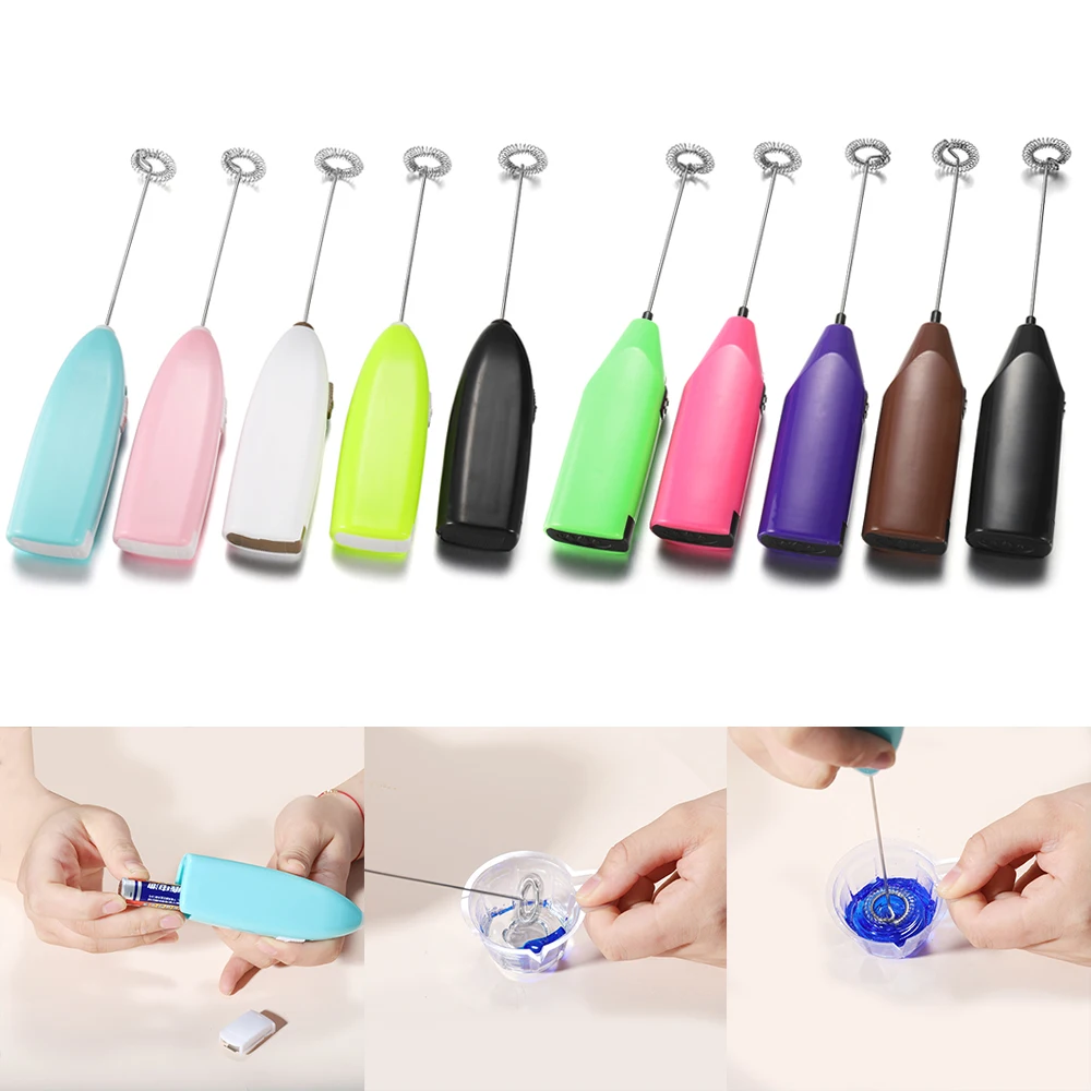 

1pcs Mini Electric Coffee Blender Handheld Epoxy Resin Electric Mixer for Resin Mold Jewelry Making Tools electric whisk