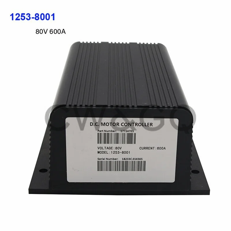 Controlador hidráulico do motor da bomba para curtis 80v 600a tipo controlador da velocidade do motor 1253-8001 para o carrinho de golfe bonde da empilhadeira