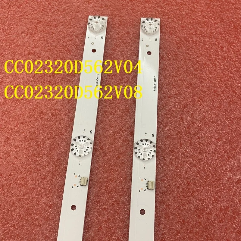 LED Backlight Strip(2)For NVT-32H103W 32HT101X 32LED02T2M 32LED03T2M LE-8822A HV32MXC200X-B SM315TWD602 CC02320D562V08 32E9