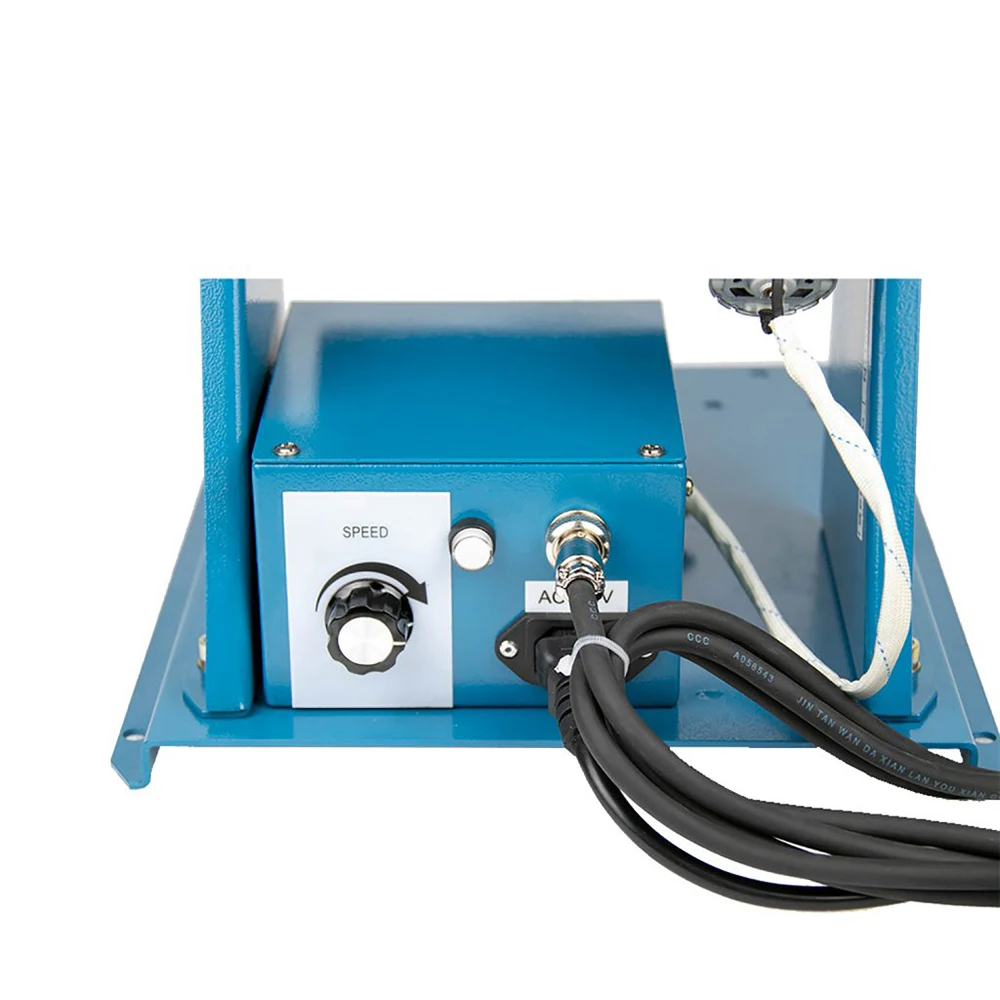 110V BY-10 Rotary Welding Positioner Welding Table Weld Positioning Equipment Small Welding Turntable with K01-63 Chuck