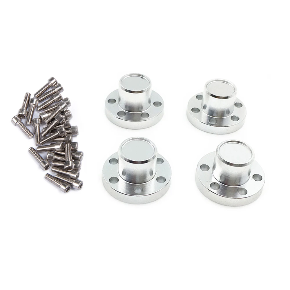 AXSPEED Aluminium 1.9inch Wheel Rim Hub Center Caps for TRX4 Axial SCX10 90046 D90 Tamiya 1/10 RC Crawler Car