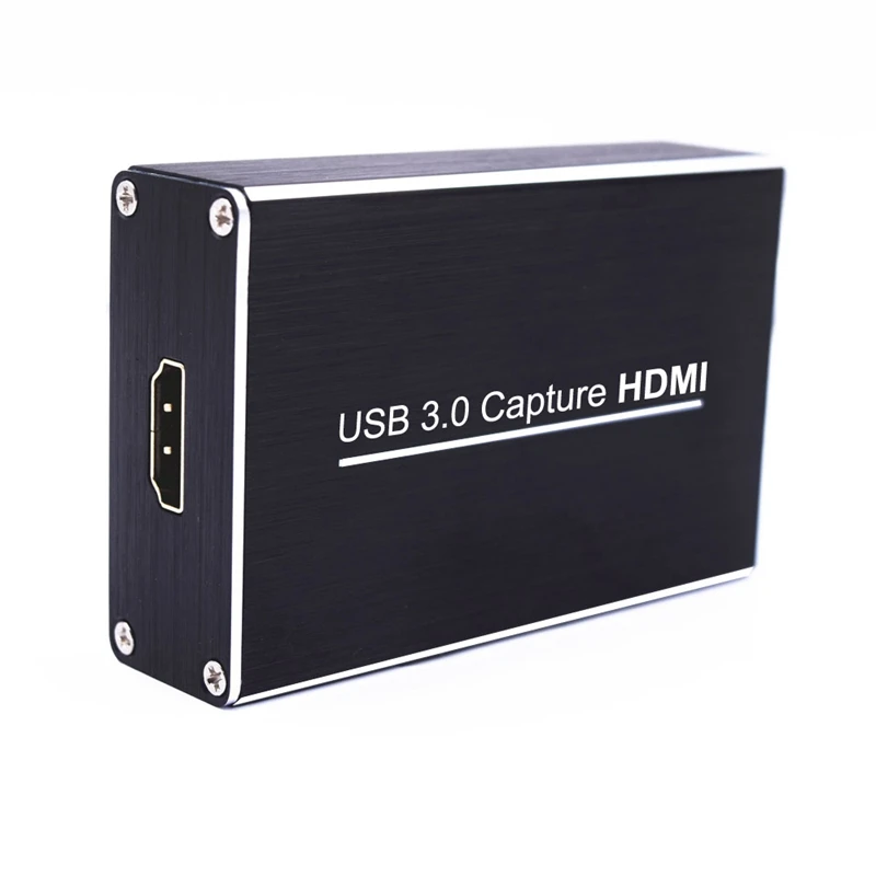 1080P 60fps Full HD Video Recorder HDMI to USB 3.0 Video Capture Card Device For Winodws Mac Linux Phone Game PC Live Streaming