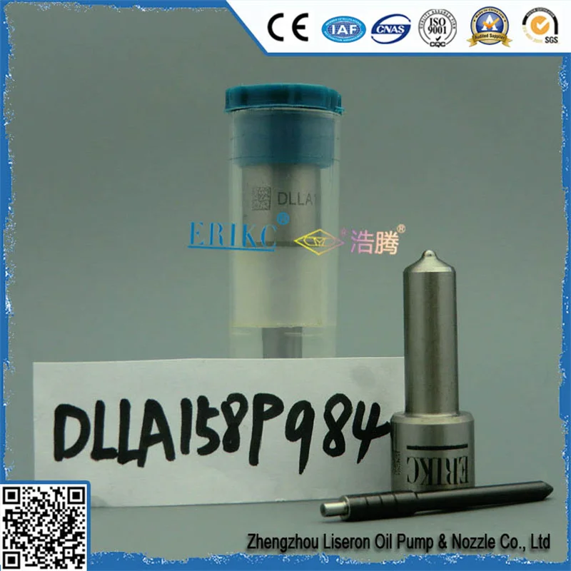 

ERIKC DLLA158P984 Diesel Injector Oil Nozzle DLLA 158 P 984 OEM 093400-9840 for injector ISUZU 4HK1 / 6HK1