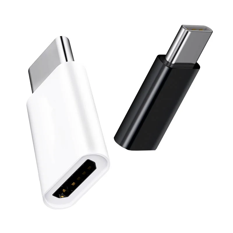 

8MM Long USB Type C Adapter For Ulefone Armor 7 6S 3W 5S Power 6E 6s T2 Elephone Micro USB Female To Type C Male Converter Cable