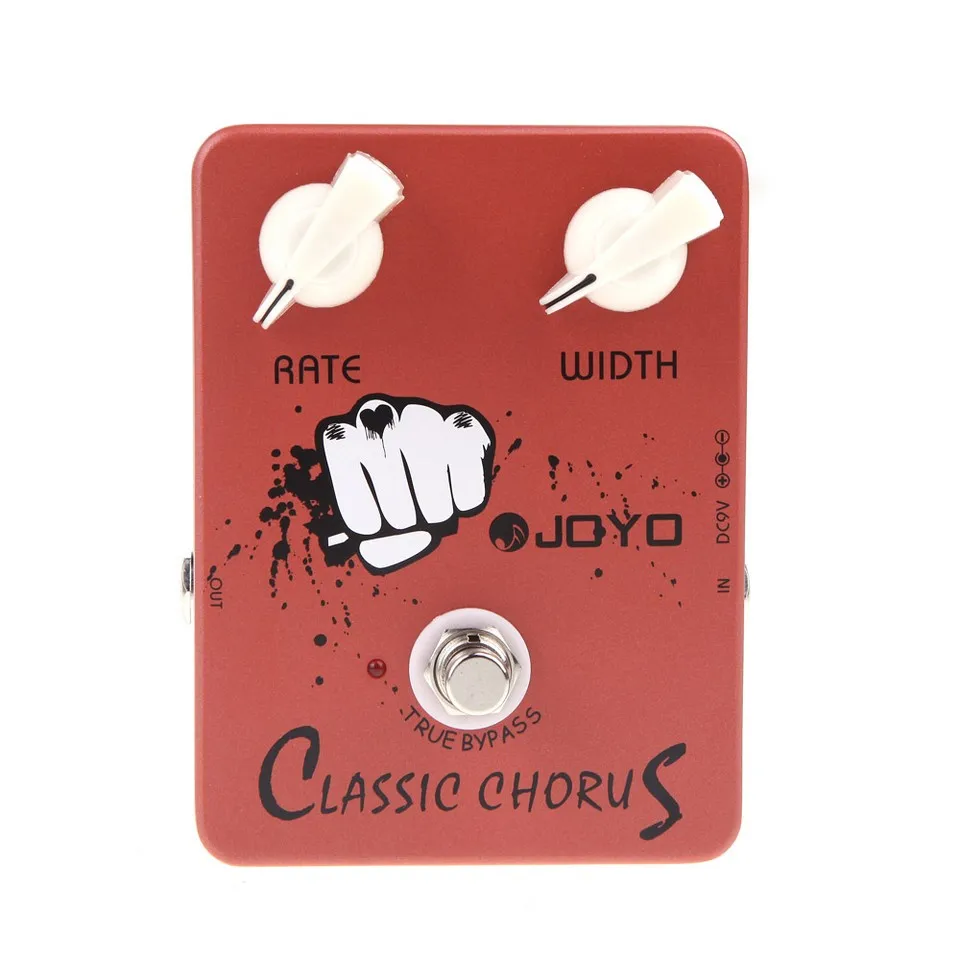 Joyo Jf-05 Chorus Pedal Electric Guitars Tremolo Effector Synthesizer Crisp and Transparent Chorus Classic Effects