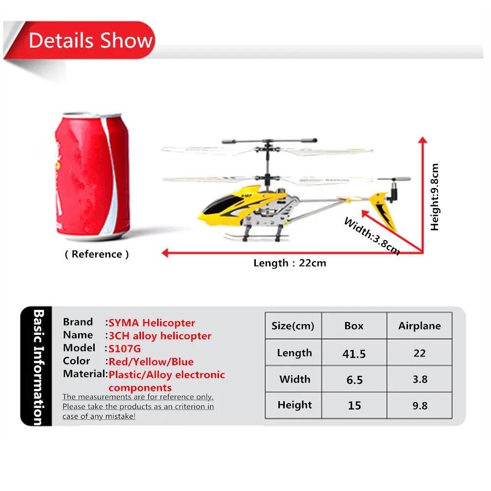 Syma S107G/W25 Rc Helicopter 3.5ch Alloy Copter  Built-in Gyro Airplane Anti-fall Kids Flashing Light Mini Helicopter Toy Gift