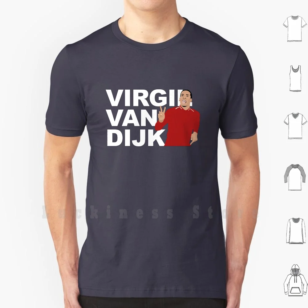 Virgil Van Dijk ( White ) T Shirt Men Cotton Cotton S-6xl Virgil Van Dijk Virgil Vvd Mohamed Salah Sadio Mane Henderson