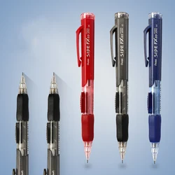 Pentel-Gomme à crayon automatique PD255, 0.5mm, mobile, tête rétractable, pratique pour l'école, 1 pièce