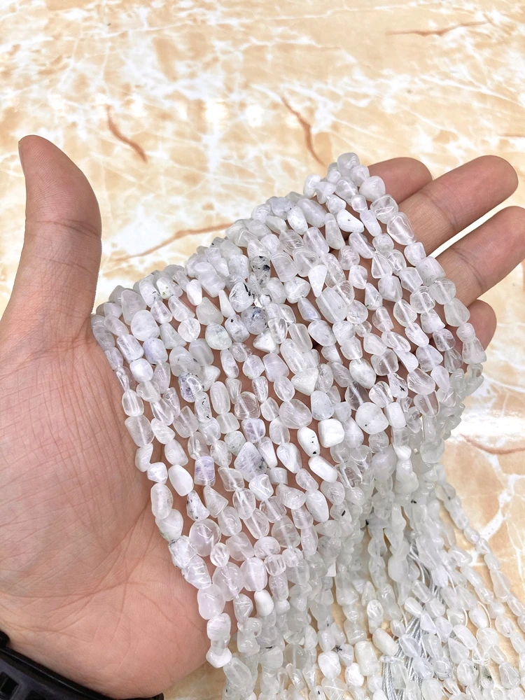 6-8mm Irregular Natural Amethyst Garnet Kunzite Labradorite Rose Quartz Chip Stone Beads For Jewelry Making Bracelets Necklace